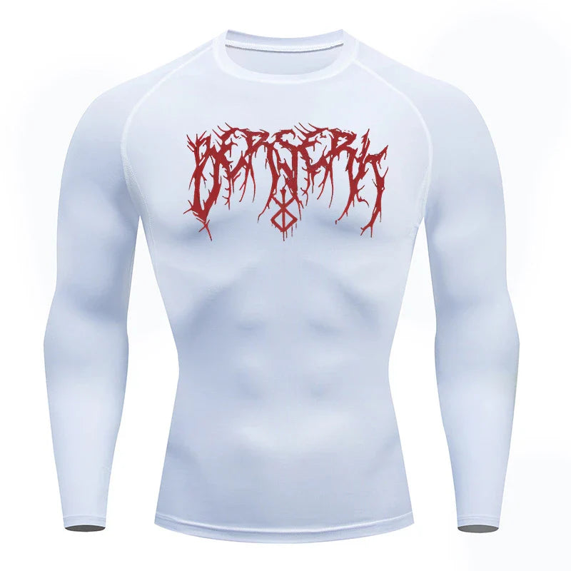 Breathable Long Sleeve T-shirt Custom Berserk  - LANDIBY