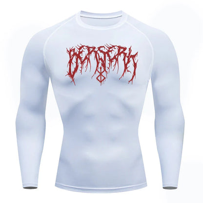 Breathable Long Sleeve T-shirt Custom Berserk  - LANDIBY