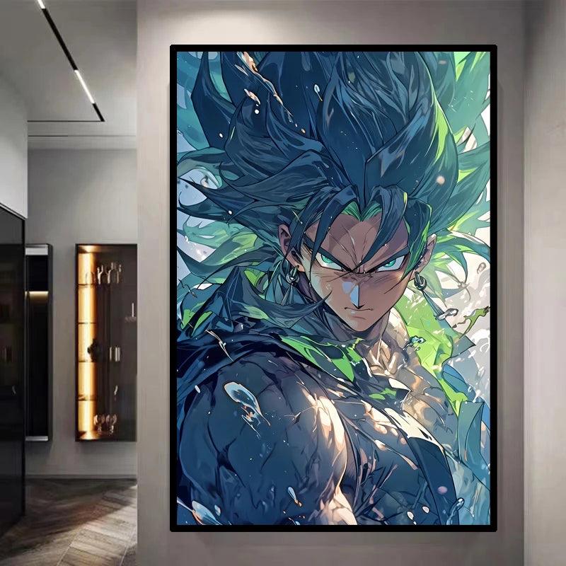 Broly Decorative Canvas Wall Poster  - LANDIBY