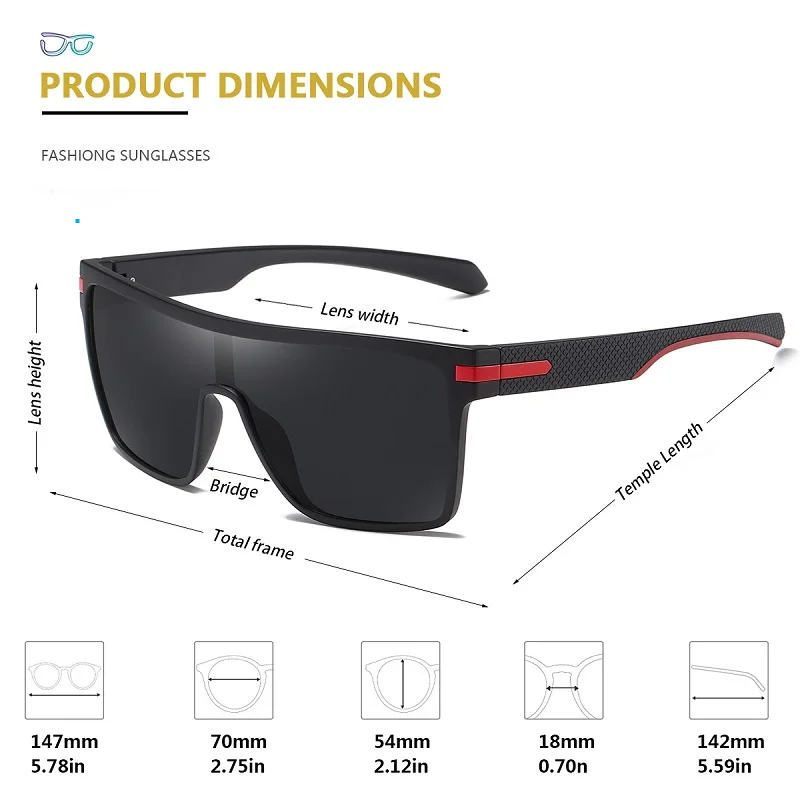 Futuristic Design Unisex Sunglasses