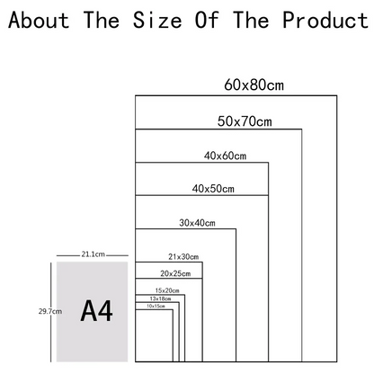 Wall Decoration Canvas Poster Clarity and Simplicity - Item - BAI-DAY