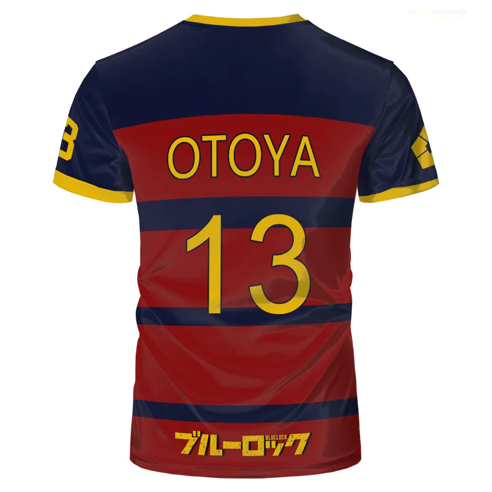 Cosplay Anime Blue Lock FC Barcha Jersey  - LANDIBY