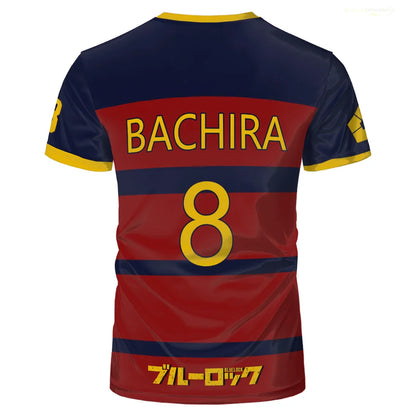 Cosplay Anime Blue Lock FC Barcha Jersey  - LANDIBY