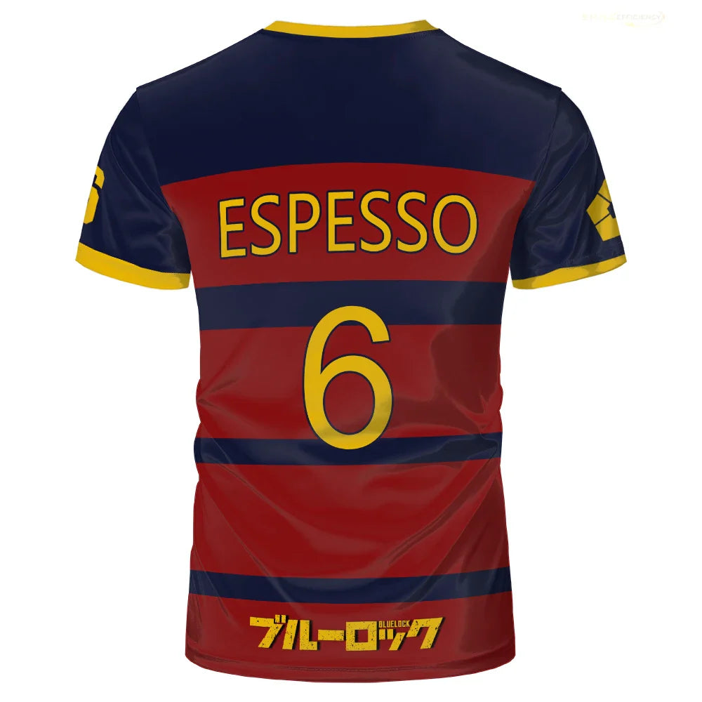 Cosplay Anime Blue Lock FC Barcha Kid Jersey  - LANDIBY
