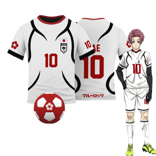 Cosplay Anime Blue Lock U20 Japan Team White Kid Jersey  - LANDIBY