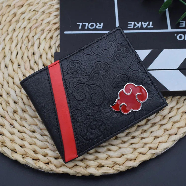 Custom Black Naruto Akatsuki Wallet  - LANDIBY