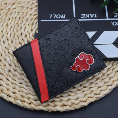 Custom Black Naruto Akatsuki Wallet  - LANDIBY