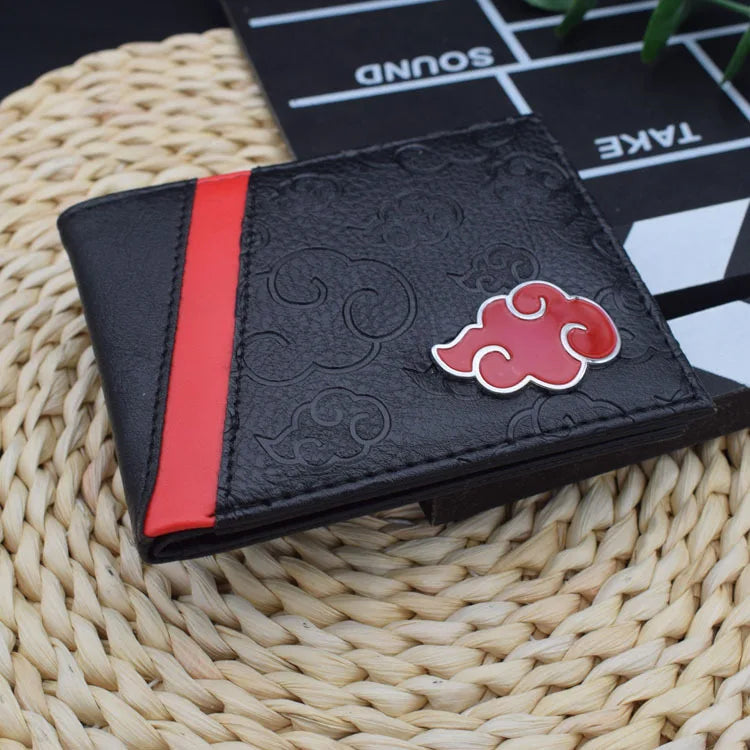 Custom Black Naruto Akatsuki Wallet  - LANDIBY