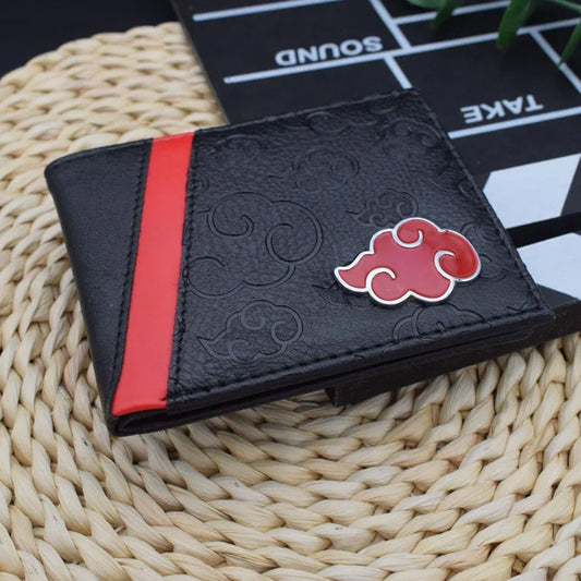 Custom Black Naruto Akatsuki Wallet  - LANDIBY