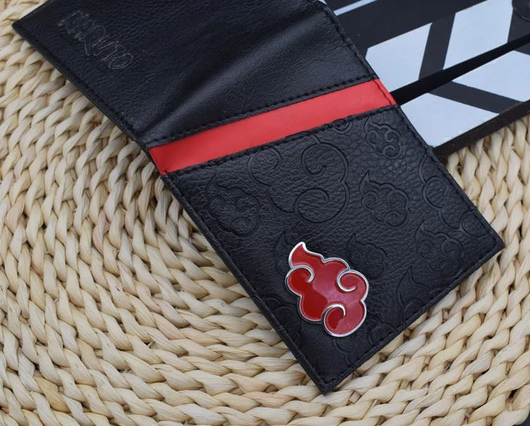Custom Black Naruto Akatsuki Wallet  - LANDIBY