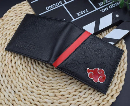 Custom Black Naruto Akatsuki Wallet  - LANDIBY