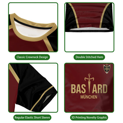 Custom Blue Lock Bastard Munchen Kid Jersey  - LANDIBY