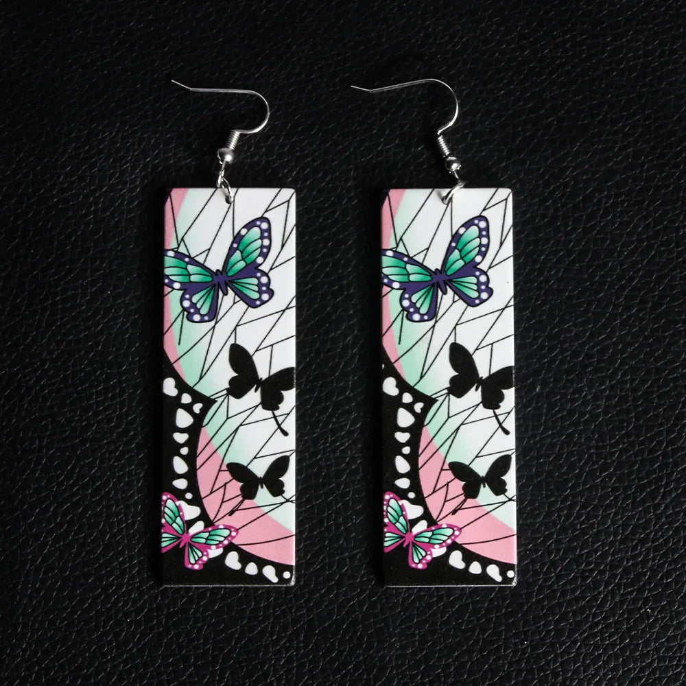 Demon Slayer Earrings Cosplay Accessory  - LANDIBY