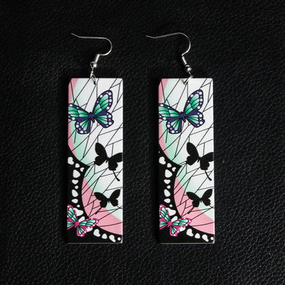 Demon Slayer Earrings Cosplay Accessory  - LANDIBY
