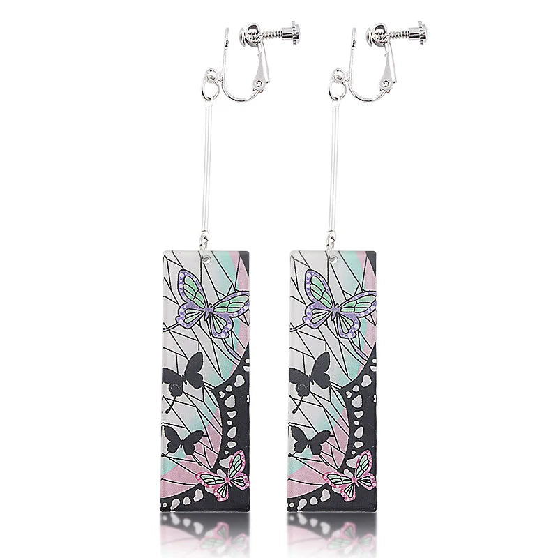 Demon Slayer Earrings Cosplay Accessory  - LANDIBY