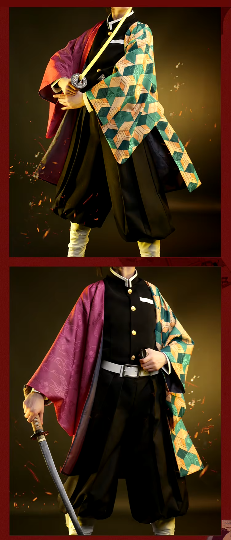 Demon Slayer Giyu Tomioka Cosplay  - LANDIBY