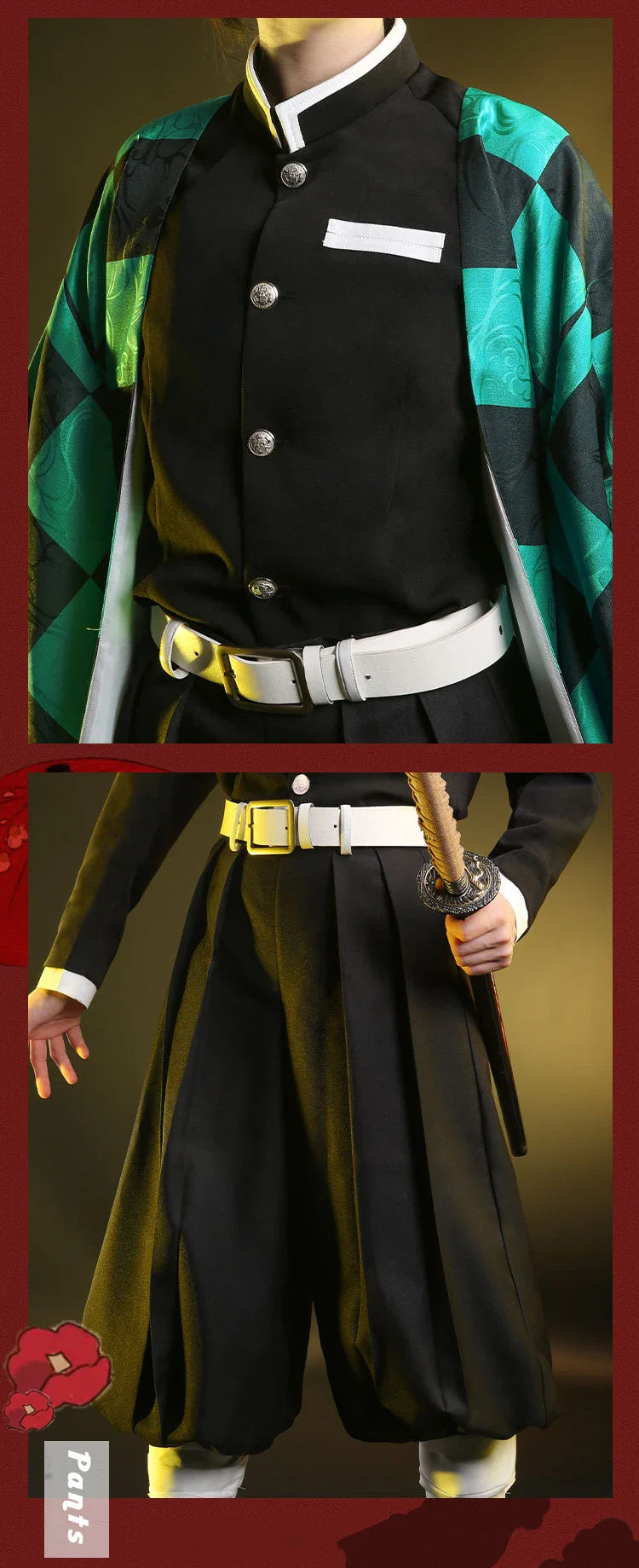 Demon Slayer Kamado Tanjiro Cosplay  - LANDIBY