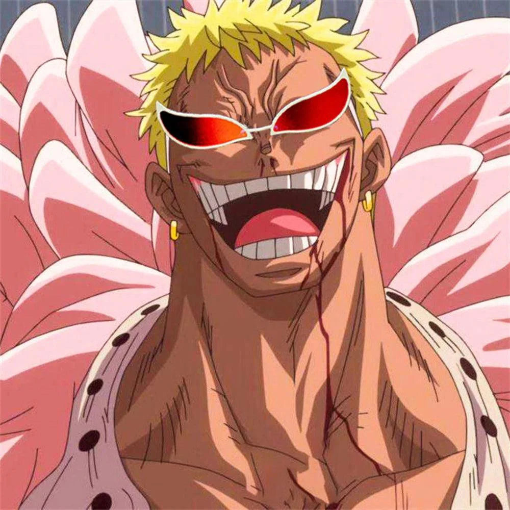 Donquixote Doflamingo Cosplay Sunglasses  - LANDIBY