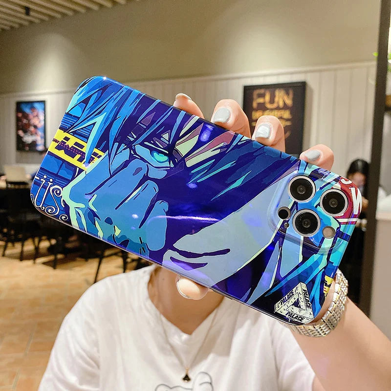 Gojo Satoru Kaisen Jujutsu Custom iPhone Case  - LANDIBY