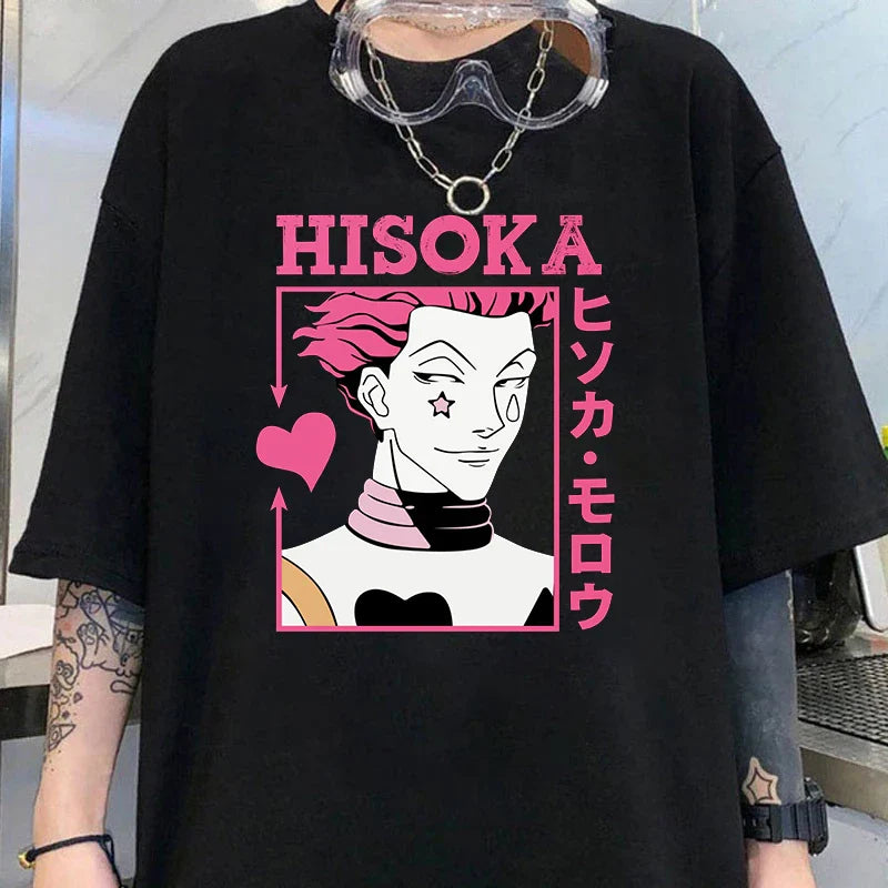Hisoka Morow Custom Print T-shirt  - LANDIBY
