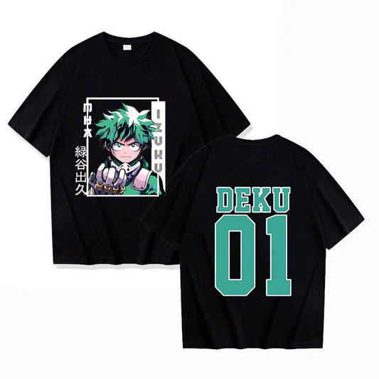 Izuku Midoriya Custom Print T-shirt  - LANDIBY