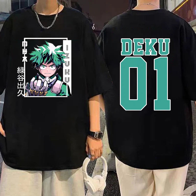 Izuku Midoriya Custom Print T-shirt  - LANDIBY