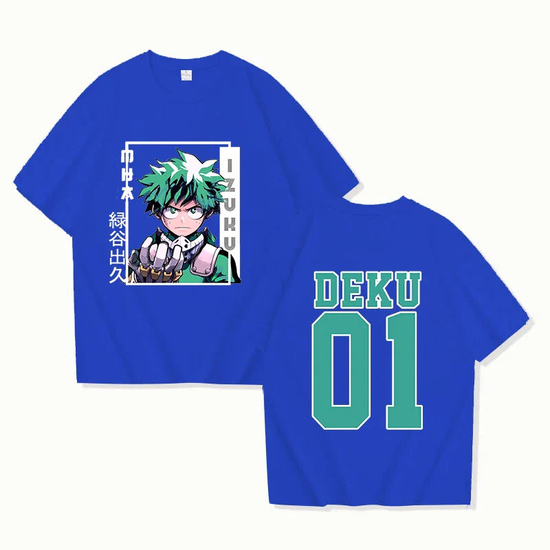 Izuku Midoriya Custom Print T-shirt  - LANDIBY