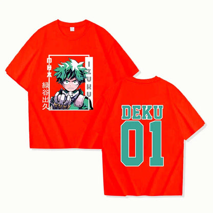 Izuku Midoriya Custom Print T-shirt  - LANDIBY