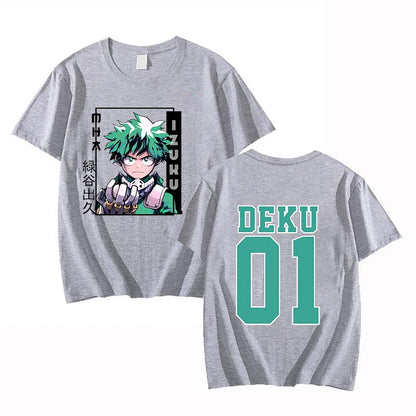 Izuku Midoriya Custom Print T-shirt  - LANDIBY