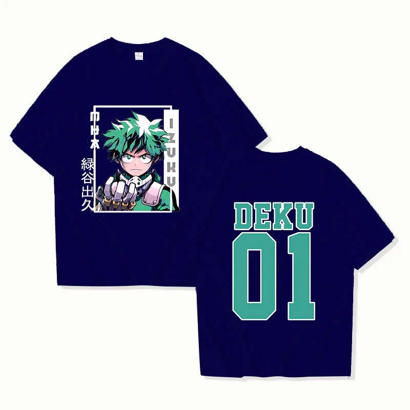 Izuku Midoriya Custom Print T-shirt  - LANDIBY