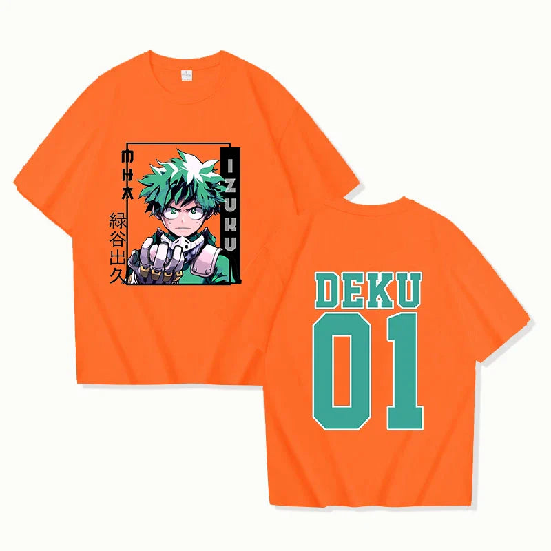 Izuku Midoriya Custom Print T-shirt  - LANDIBY