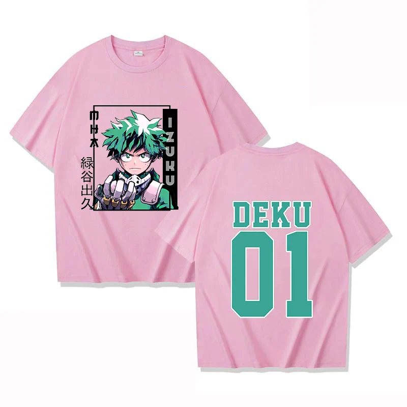 Izuku Midoriya Custom Print T-shirt  - LANDIBY