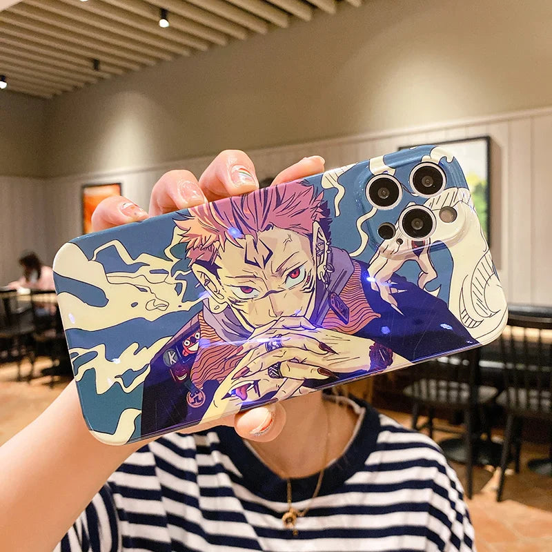 Jujutsu Kaisen Ryomen Sukuna Customized iPhone Case  - LANDIBY