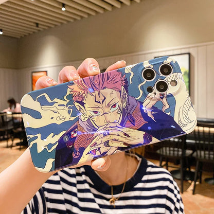 Jujutsu Kaisen Ryomen Sukuna Customized iPhone Case  - LANDIBY