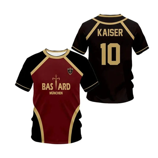 Kaiser Custom Blue Lock Bastard Munchen Jersey  - LANDIBY