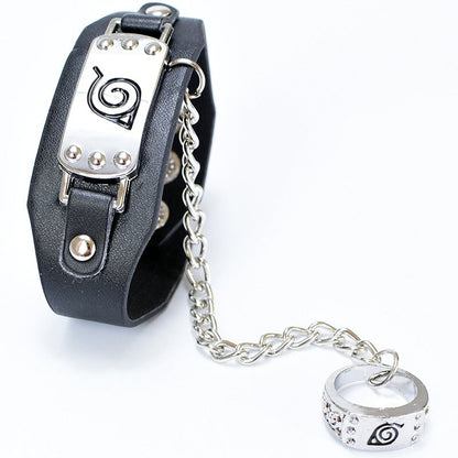 Konoha Shinobi Bracelet with Ring  - LANDIBY