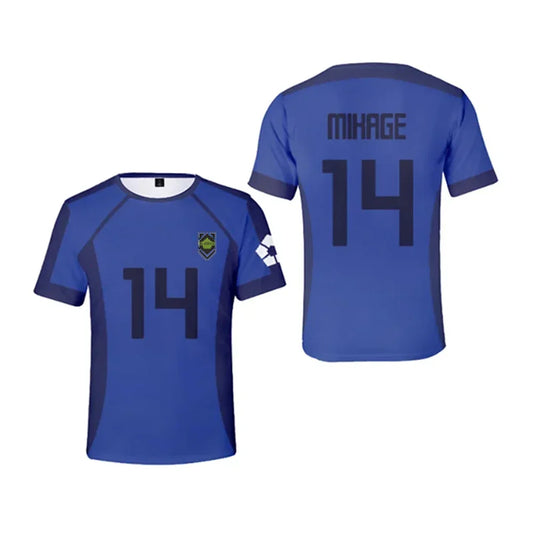 Mikage Cosplay Anime Blue Lock Team Z Jersey  - LANDIBY