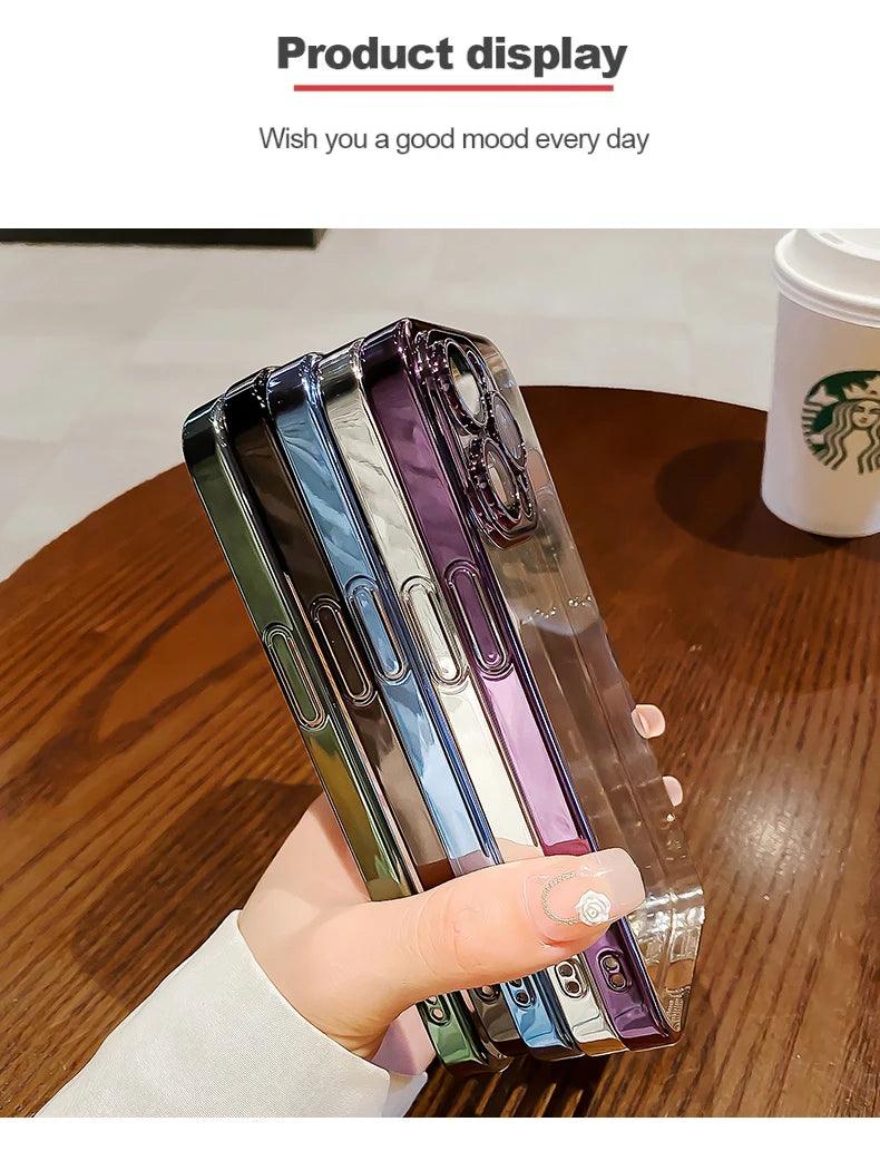 Modern Classy Style Clear iPhone Case - Item - BAI-DAY 