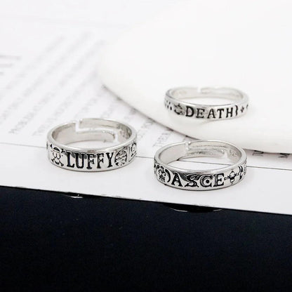 One Piece Custom Adjustable Pirate Rings  - LANDIBY