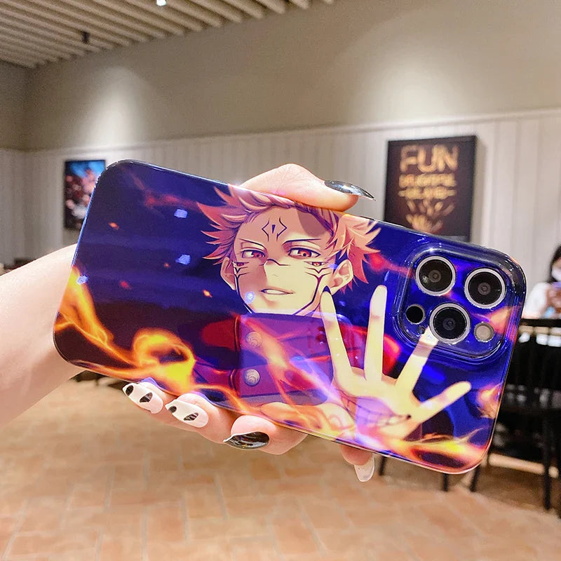 Ryomen Sukuna Jujutsu Kaisen Pattern iPhone Skin  - LANDIBY