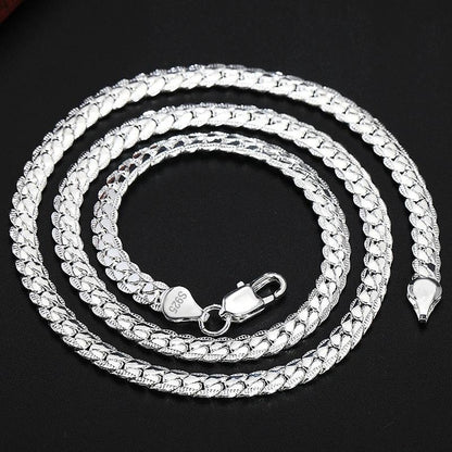 925 Sterling Silver Classic Necklace - Item - BAI-DAY