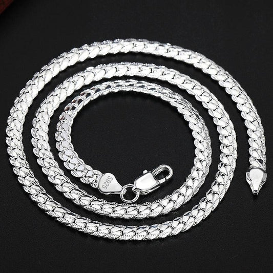 925 Sterling Silver Classic Necklace - Item - BAI-DAY