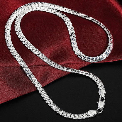 925 Sterling Silver Classic Necklace - Item - BAI-DAY