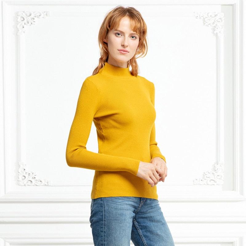 Bodycon Turtleneck Sweater - Item - BAI-DAY