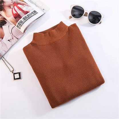 Bodycon Turtleneck Sweater - Item - BAI-DAY