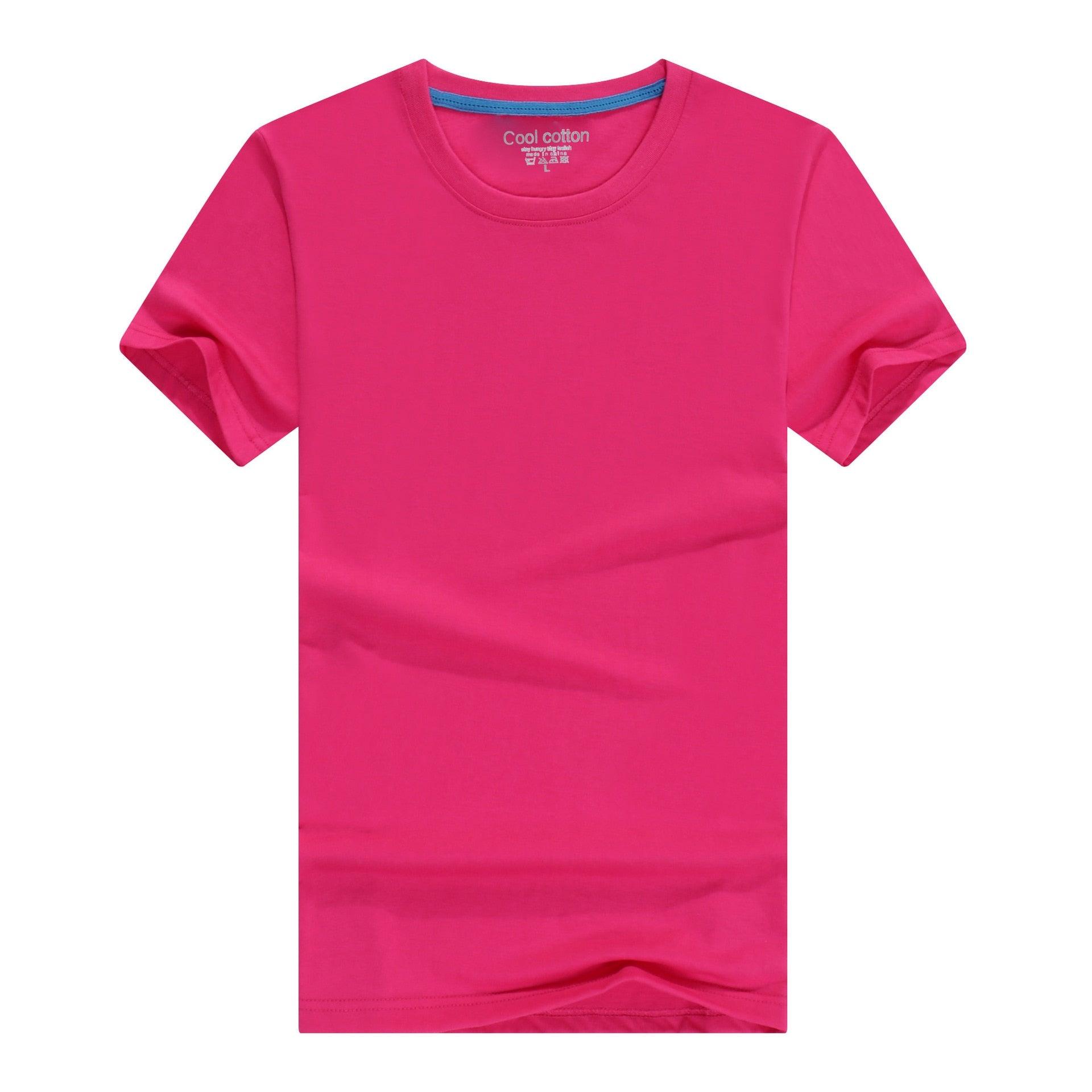Colorful Top 100% Cotton Short Sleeve Unisex T-Shirt - Item - BAI-DAY