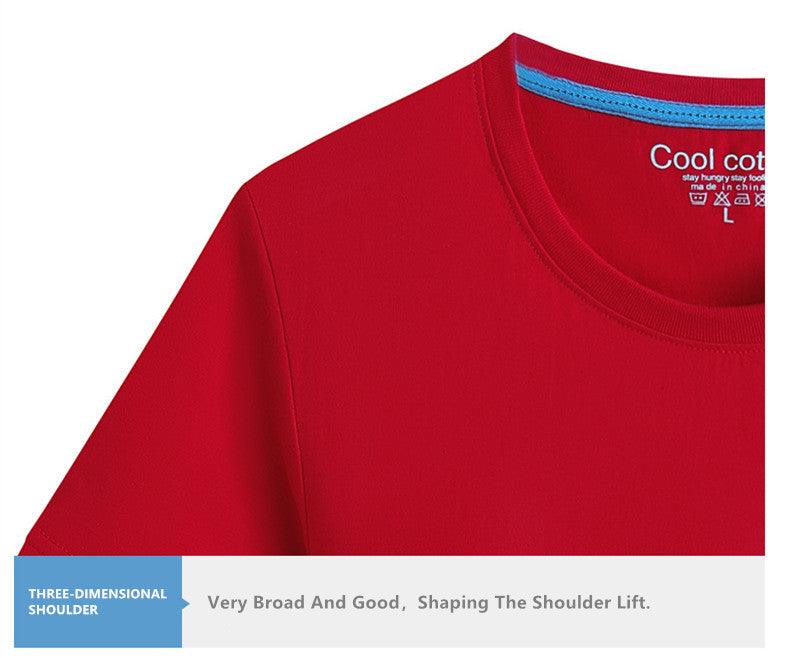 Colorful Top 100% Cotton Short Sleeve Unisex T-Shirt - Item - BAI-DAY