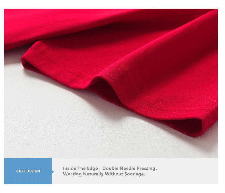 Colorful Top 100% Cotton Short Sleeve Unisex T-Shirt - Item - BAI-DAY