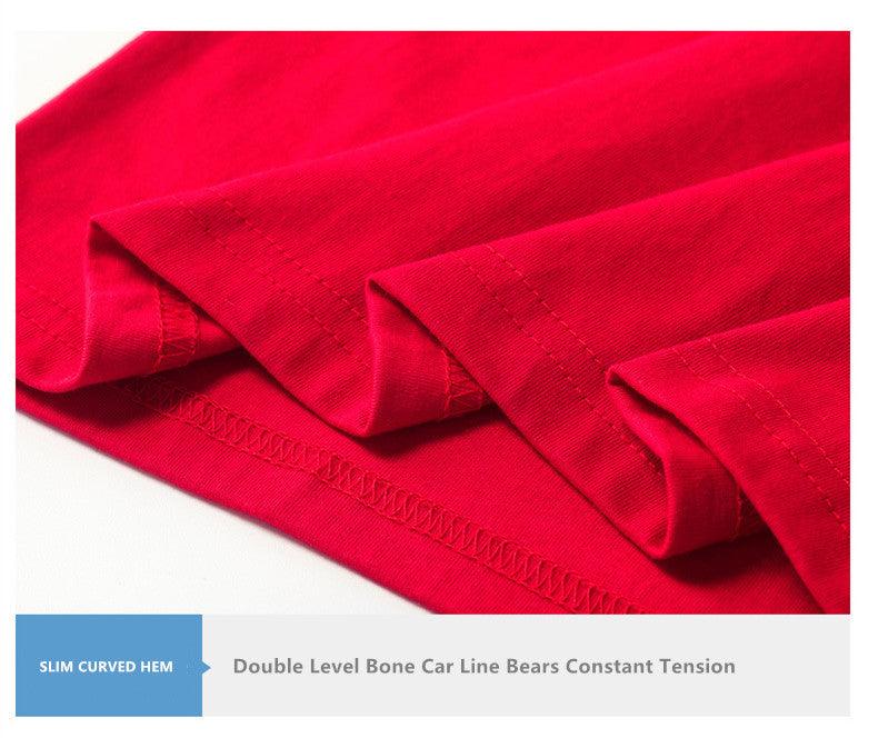 Colorful Top 100% Cotton Short Sleeve Unisex T-Shirt - Item - BAI-DAY