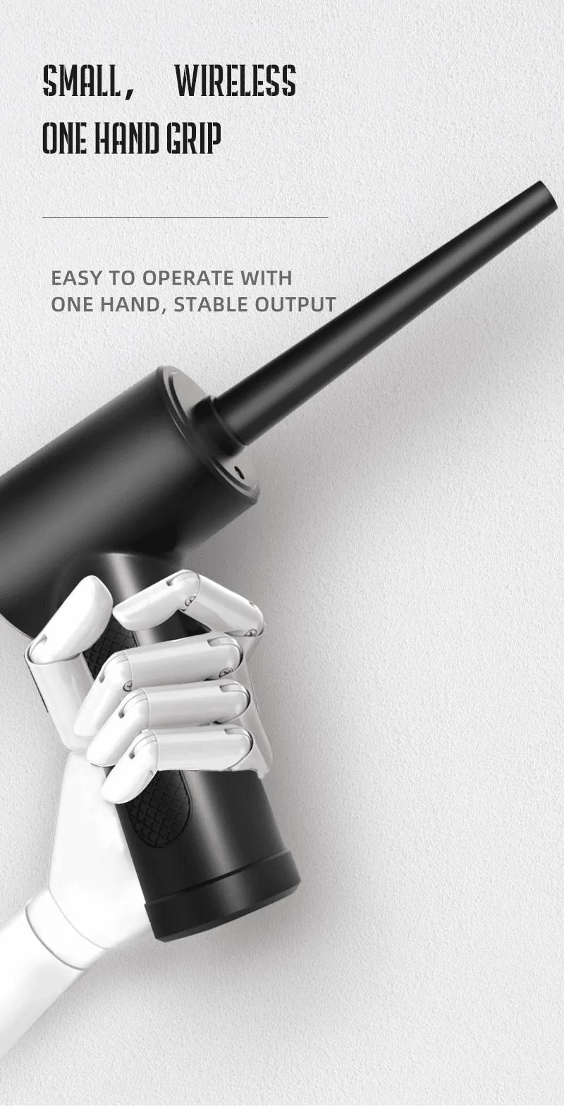 Cordless Portable Air Duster & Inflator - Item - BAI-DAY